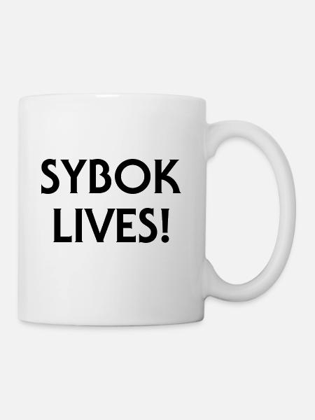 Sybok Lives gift - Coffee/Tea Mug - white
