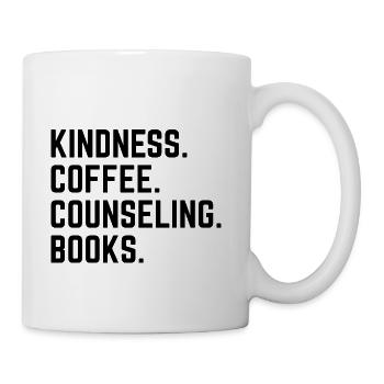 School Psychologist music aesthetic - Coffee/Tea Mug - white - Right