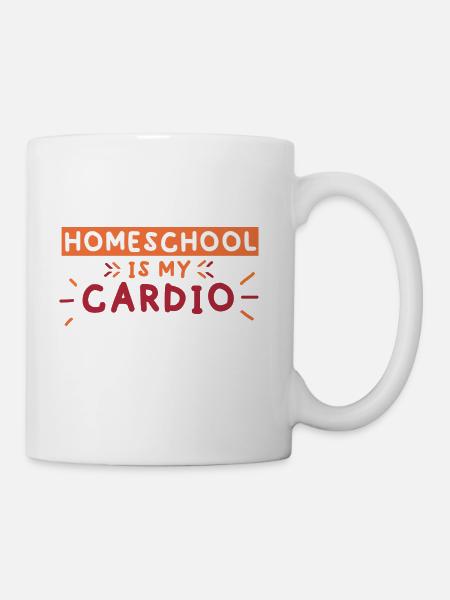 DESIGNHomeschool Is My dio 1 - Coffee/Tea Mug - white