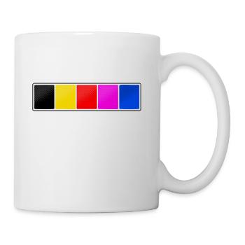 Denji Sentai Megaranger green Copy Copy - Coffee/Tea Mug - white - Right