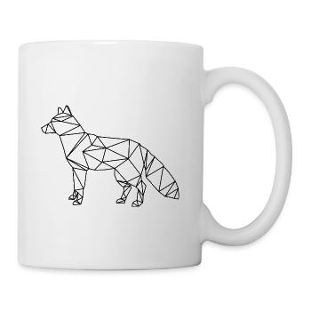 Fox music - Coffee/Tea Mug - white - Right