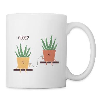 Aloe green - Coffee/Tea Mug - white - Right