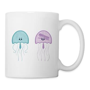 Jelly Prank funny - Coffee/Tea Mug - white - Right
