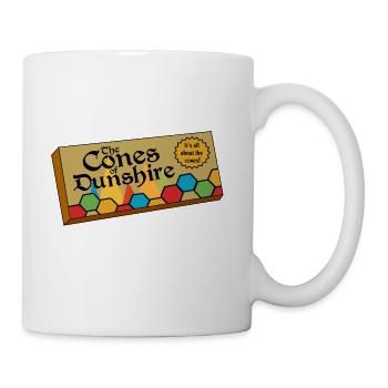Cones of Dunshire boy - Coffee/Tea Mug - white - Right
