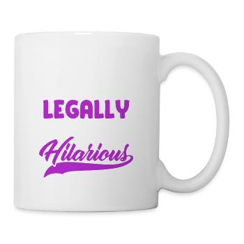 The Fact That I'm Legally An Adult Is Hilarious - Coffee/Tea Mug - white - Right