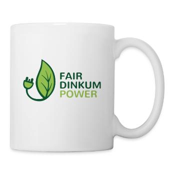 Fair Dinkum Power - Coffee/Tea Mug - white - Right
