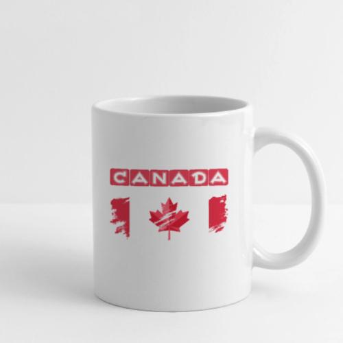 Canada, Inspired by the Canadian flag - Coffee/Tea Mug