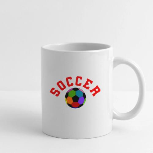 Soccer: Colorful Kick - Coffee/Tea Mug