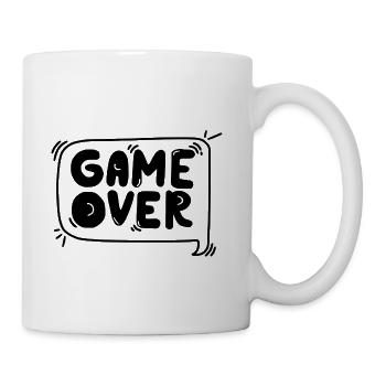 Game over  - Coffee/Tea Mug - white - Right