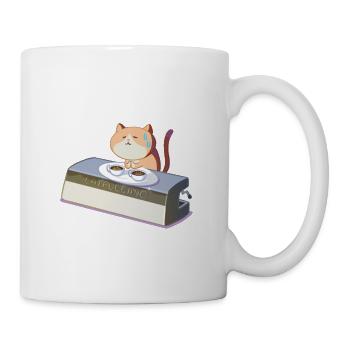 PanicMeow - Coffee/Tea Mug - white - Right