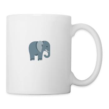 elephant - Coffee/Tea Mug - white - Right
