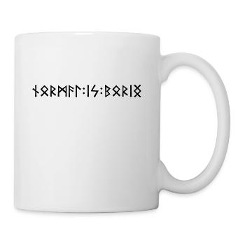 Normal is Boring - Viking Runes - Coffee/Tea Mug - white - Right