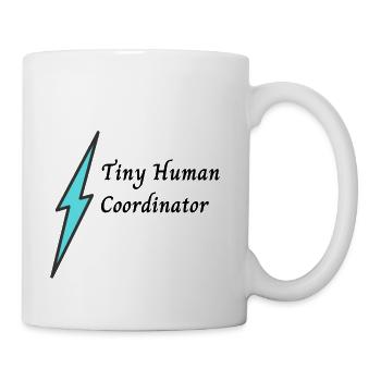 Tiny Human Coordinator - Coffee/Tea Mug - white - Right