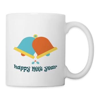 happy new year - Coffee/Tea Mug - white - Right