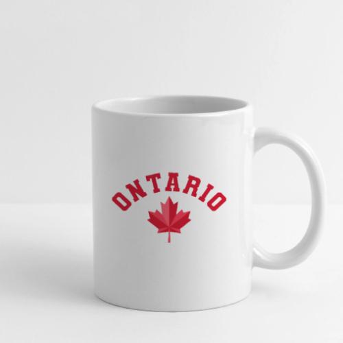 Ontario with maple leaf - Coffee/Tea Mug