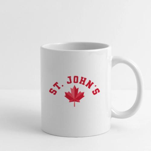 St. John's with maple leaf - Coffee/Tea Mug