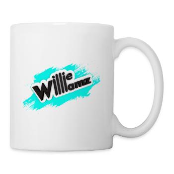 Willieamz Neon Splash Logo Tee - Coffee/Tea Mug - white - Right