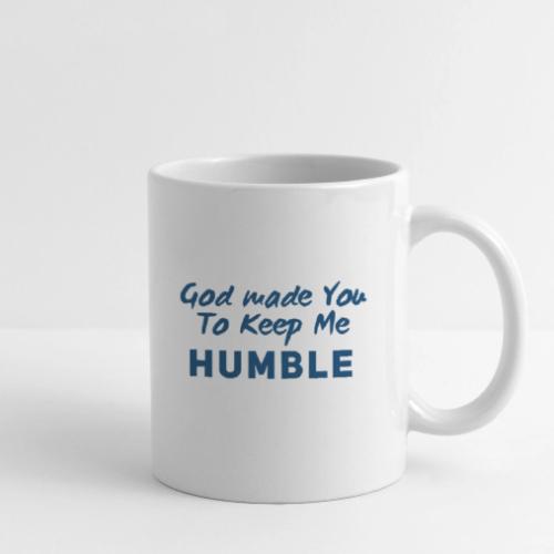 Christian Humility (blue) - Coffee/Tea Mug