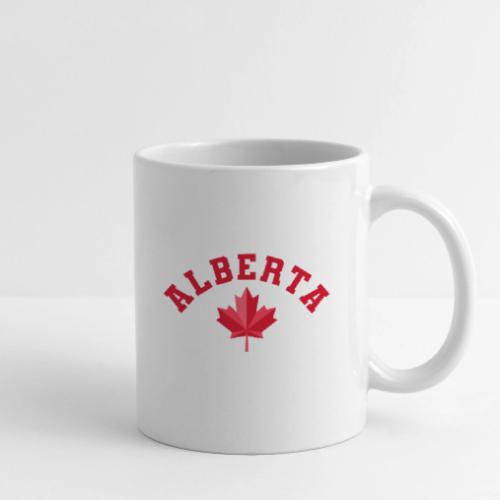 Alberta with maple leaf - Coffee/Tea Mug