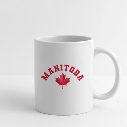 Manitoba with maple leaf - Coffee/Tea Mug