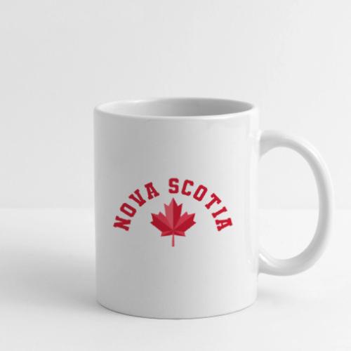 Nova Scotia with maple leaf - Coffee/Tea Mug