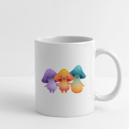 Cheerful Mushroom Friends - Coffee/Tea Mug