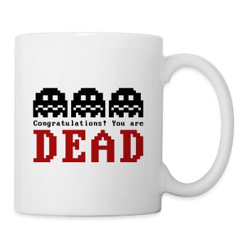Game Over - Coffee/Tea Mug - white - Right