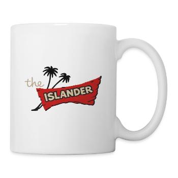 Islander Palm Banner - Coffee/Tea Mug - white - Right