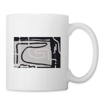 La forme de l’hésitation - Tasse - blanc - Droite