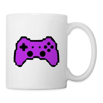 Retro Gamepad Controller Gamer - Coffee/Tea Mug - white - Right