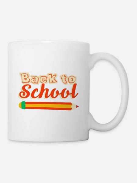 Back To School - Coffee/Tea Mug - white