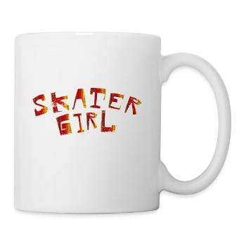 Skater Girl - Coffee/Tea Mug - white - Right