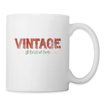 Vintage Original Parts - Coffee/Tea Mug - white - Right