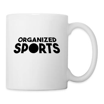 Organized Sports - Coffee/Tea Mug - white - Right