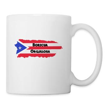 Boricua Orgullosa Latin Pride - Coffee/Tea Mug - white - Right