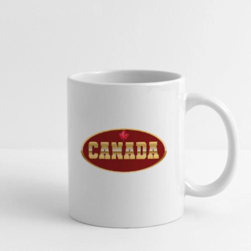 Canada in golden letters - Coffee/Tea Mug