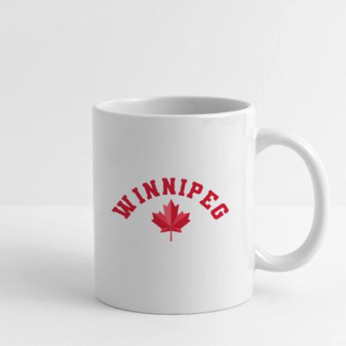 Winnipeg with maple leaf - Coffee/Tea Mug