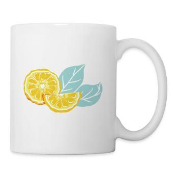 Lemon Slices - Coffee/Tea Mug - white - Right