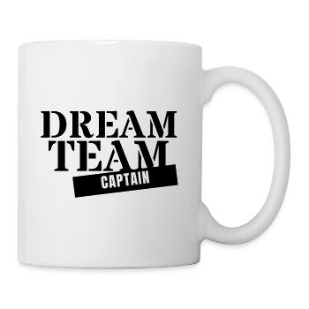 Dream Team Captain - Matching Group Squad Crew - Coffee/Tea Mug - white - Right