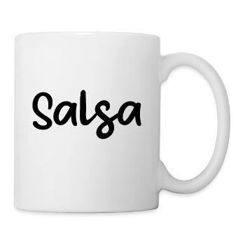 salsa dancing, Salsa party - Coffee/Tea Mug - white - Right