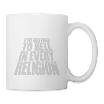 im going to hell - Coffee/Tea Mug - white - Right