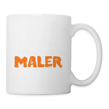 Den Rest Macht The Painter - Coffee/Tea Mug - white - Right