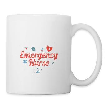 Emergency Nurse - Coffee/Tea Mug - white - Right