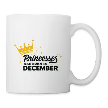 December Art - Coffee/Tea Mug - white - Right