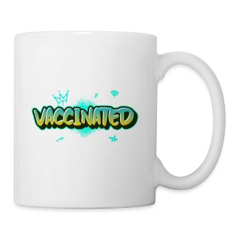 Graffiti Vaccinated - Coffee/Tea Mug - white - Right