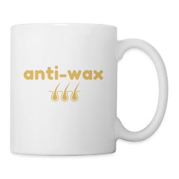 Anti Wax 1 - Coffee/Tea Mug - white - Right