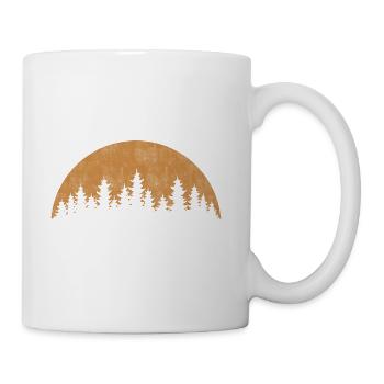 Forest Golden Version - Coffee/Tea Mug - white - Right