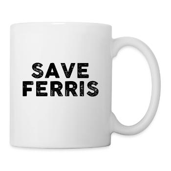 Save Ferris - Coffee/Tea Mug - white - Right