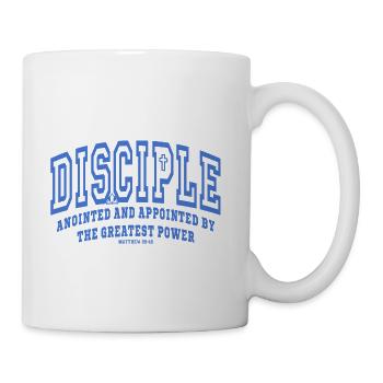 Disciple Anointed And Appointed Christian Bible - Coffee/Tea Mug - white - Right