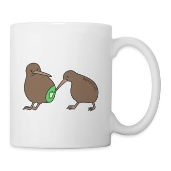Bite Of Kiwi - Coffee/Tea Mug - white - Right